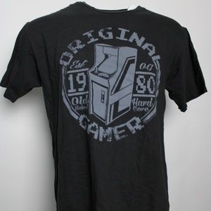 Original Gamer "Old School, Hard Core" GraphicT XL